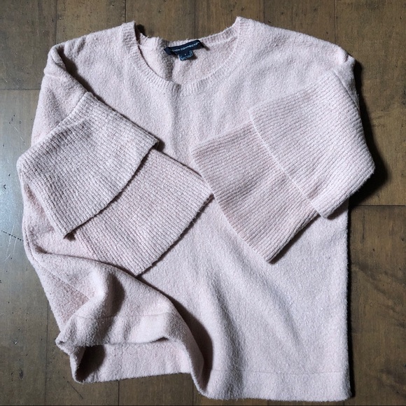 French Connection Urban Tiered-Sleeve Sweater Lg - Picture 2 of 3